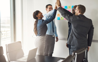 teamwork in the office