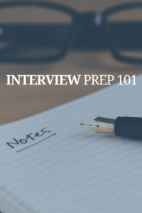 interview preparation 