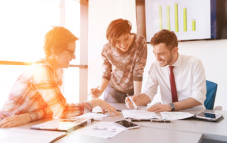 Staffing services for marketing environment