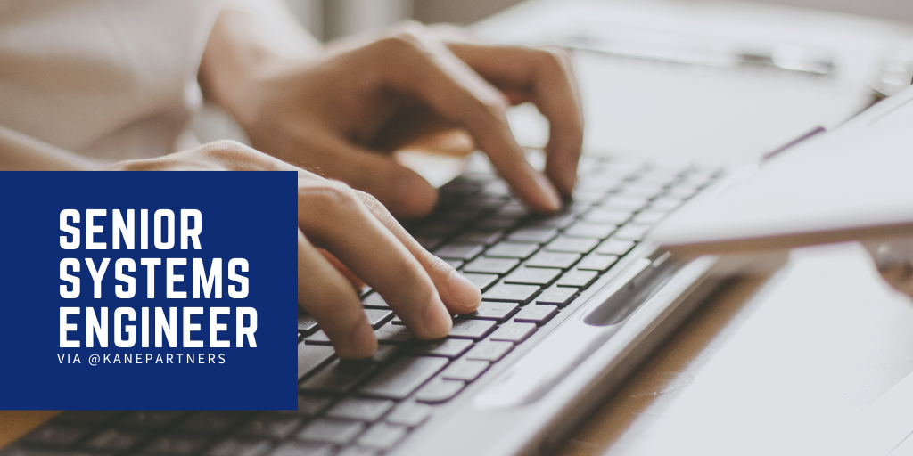 Sr Systems Engineer Warren, NJ, NYC, Charleston, SC via Kane Partners