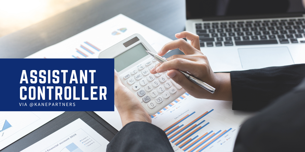 Assistant Controller Willow Grove, PA via Kane Partners