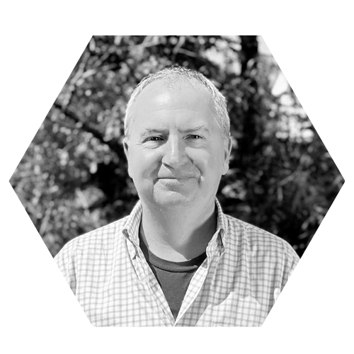 Jeff Keller black and white headshot