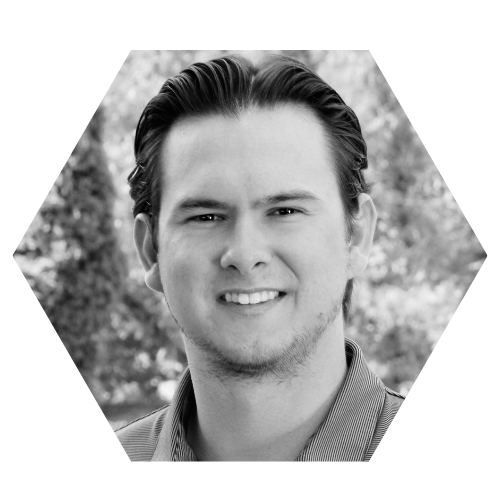 Kyle Kane black and white headshot