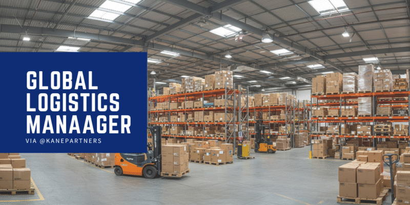 Global Logistics Manager - Philadelphia, PA - Kane Partners